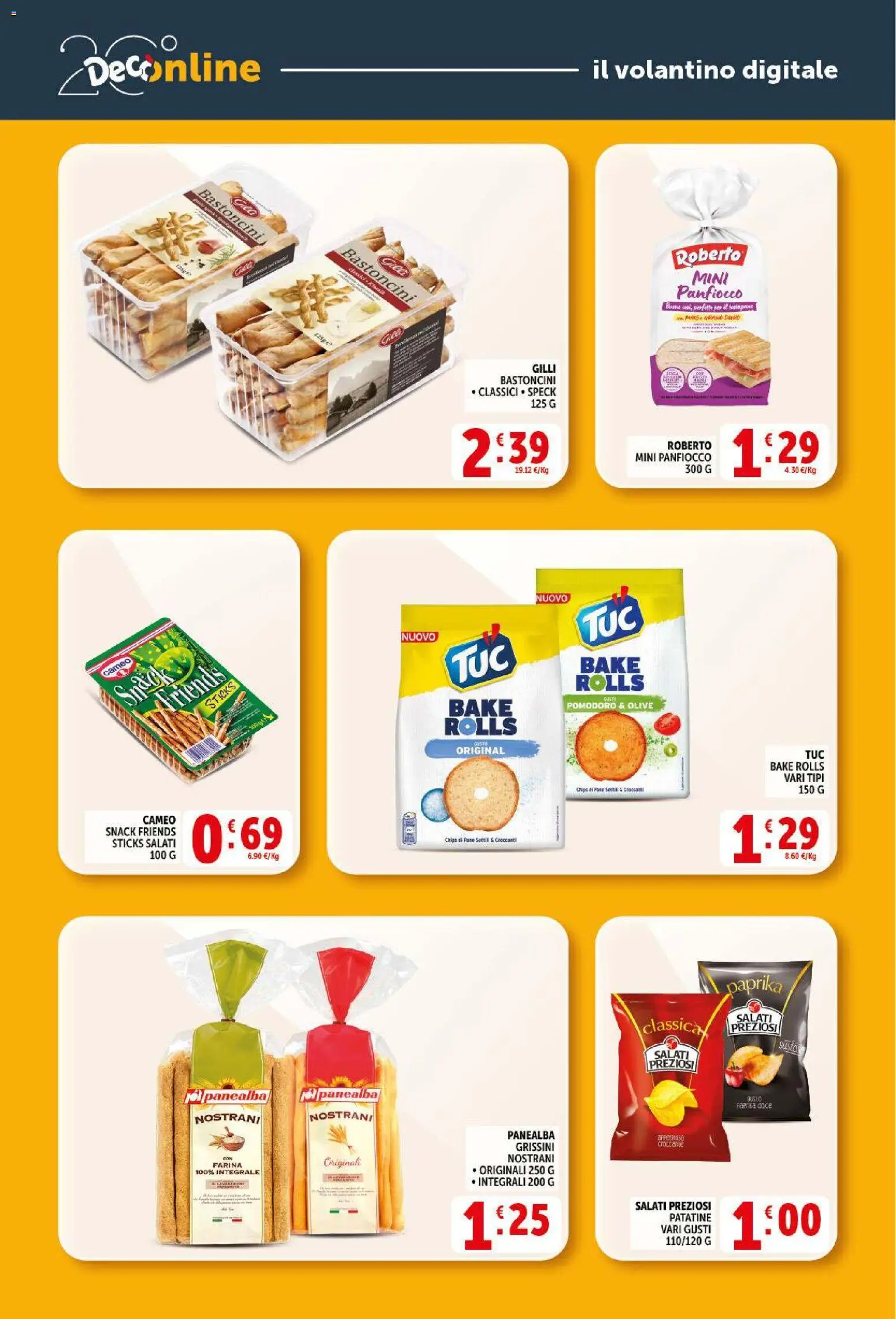 Volantino Decò del 09.04.2026 | Pagina: 31 | Prodotti: Pane, Olive, Farina, Grissini