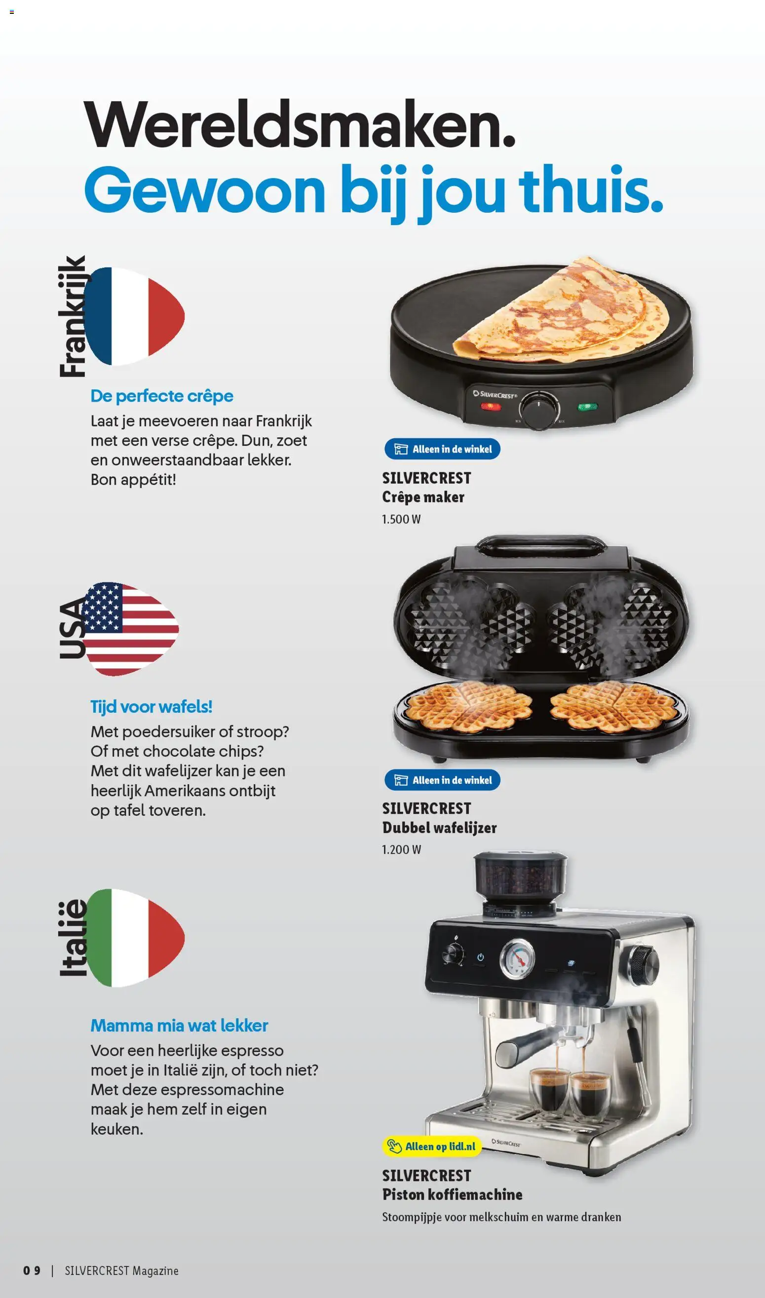 {H1} | Pagina: 9 | Producten: Koffiemachine, Chips, Olasz felvágott, Tafel