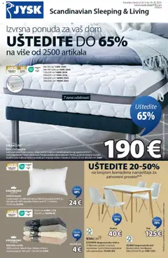 JYSK - Letak - Pregled kataloga iz trgovine JYSK, vrijedi od 24.09.2025