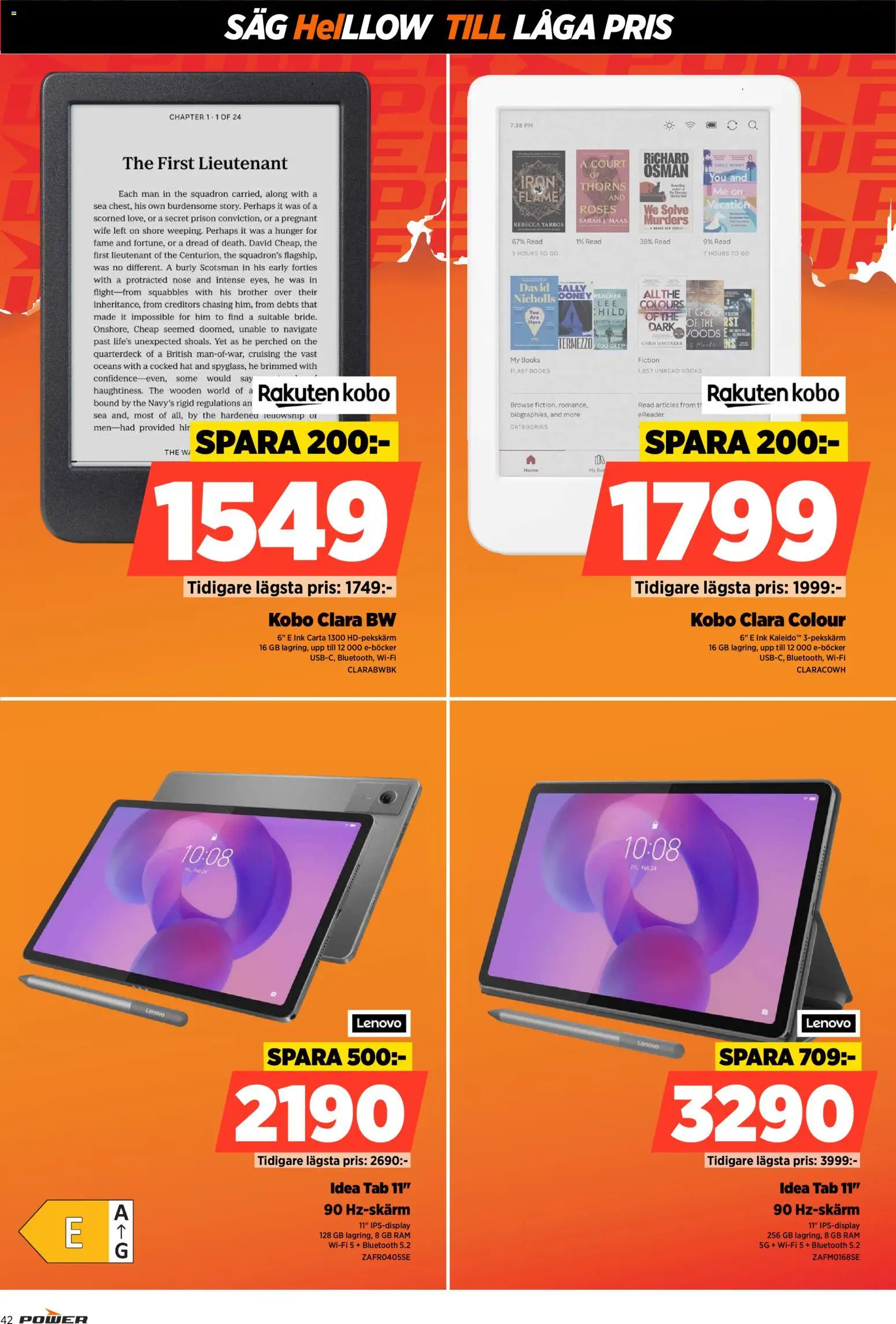 Power reklamblad aktuell från 15.12.2025 | Sida: 42 | Produkter: Såg, Väst, Wifi