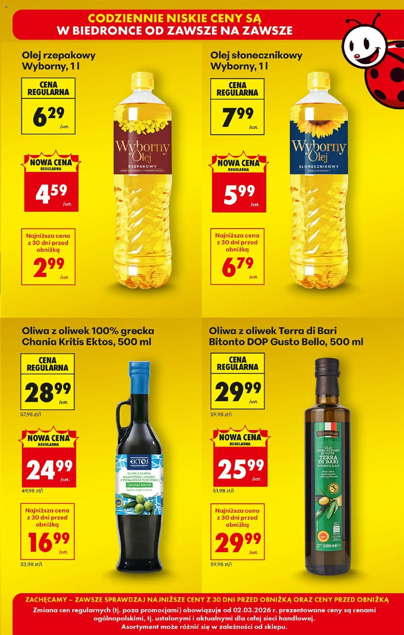 Biedronka Polsko leták od 02.03.2026 | Strana: 5 | Produkty: Olej