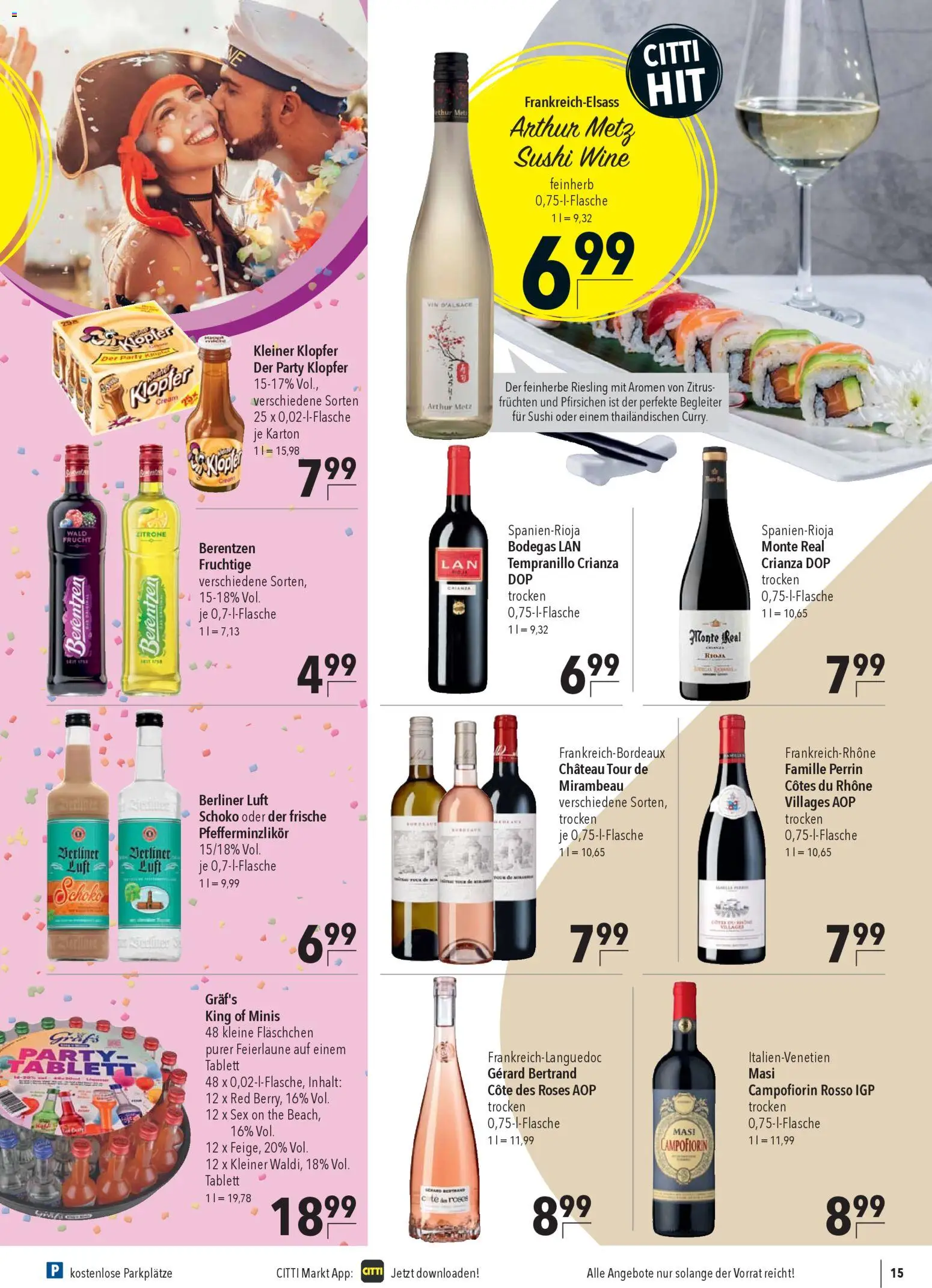 CITTI Markt Prospekt 	 – gültig ab 11.02.2026 | Seite: 15