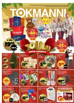 Tokmanni-mainoslehti voimassa 08.12.2025 alkaen