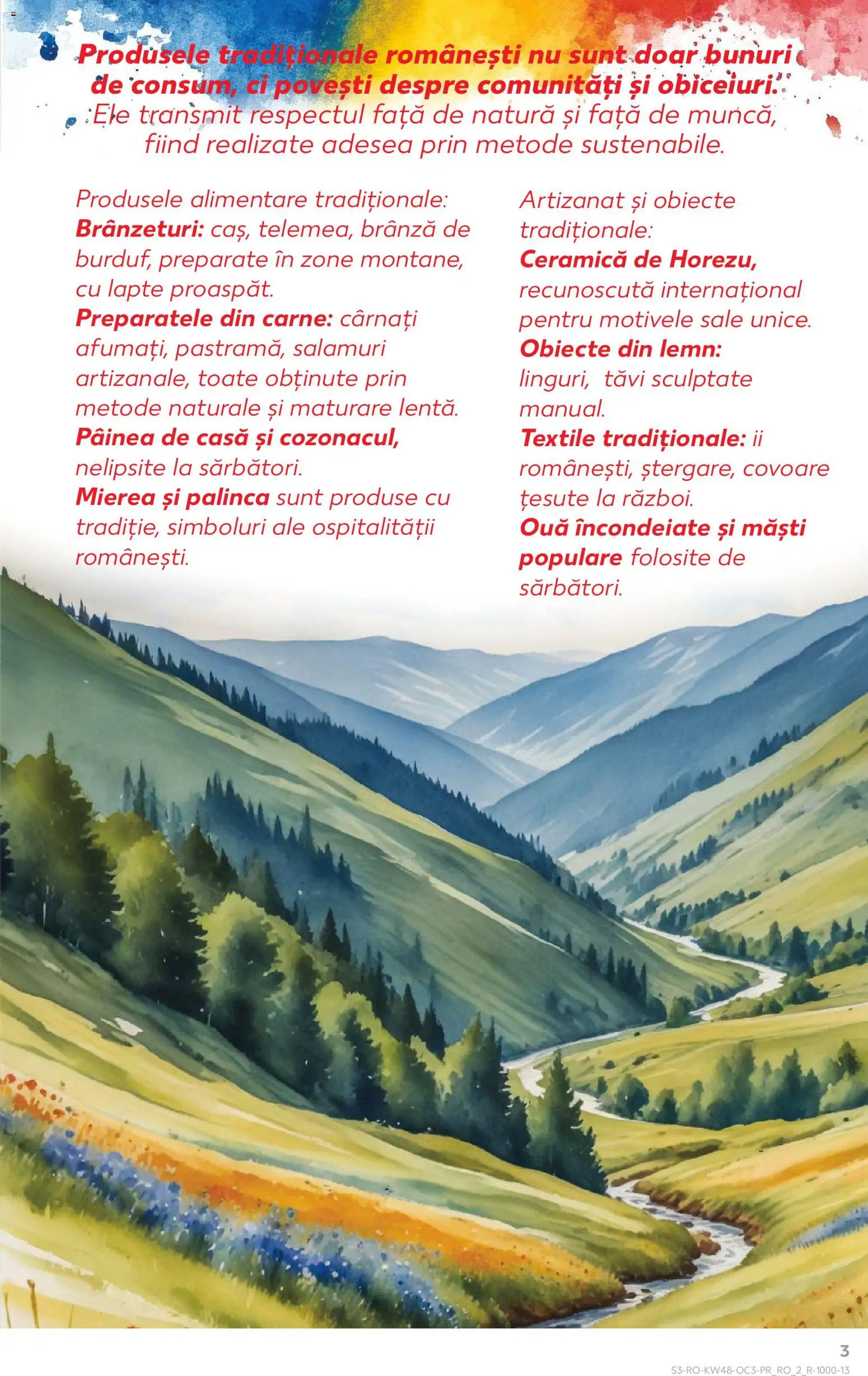 Noul catalog Kaufland – valabil de la 26.11.2025 | Pagină: 3 | Produse: Lapte, Brânză, Ouă, Cârnați