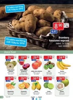 Náhled letáku Astur & Qanto leták - Velkoobchod fresh 12/2025 od 01.12.2025 | Strana: 34 | Produkty: Pomelo, Pomeranče, Kiwi, Brambory