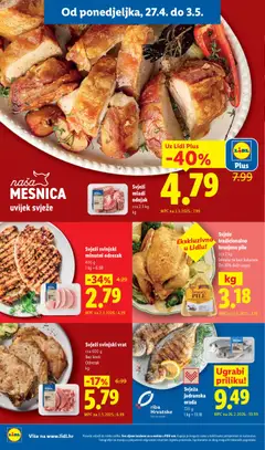 Lidl Katalog - Pregled kataloga iz trgovine Lidl, vrijedi od 27.04.2026 | Stranica: 4