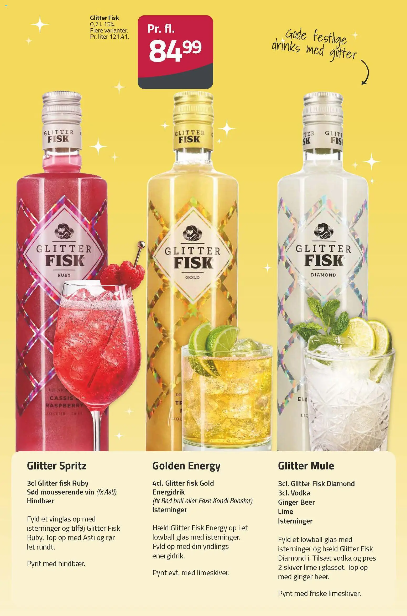 Fleggaard tilbudsavis – gyldig fra 08.04.2026 | Side: 36 | Produkter: Vin, Vodka, Hindbær, Faxe Kondi