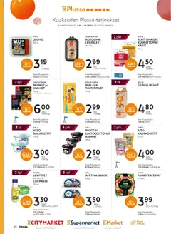 K-Supermarket-mainoslehti voimassa 01.10.2025 alkaen | Sivu: 72 | Tuotteet: Mozzarella, Nakit