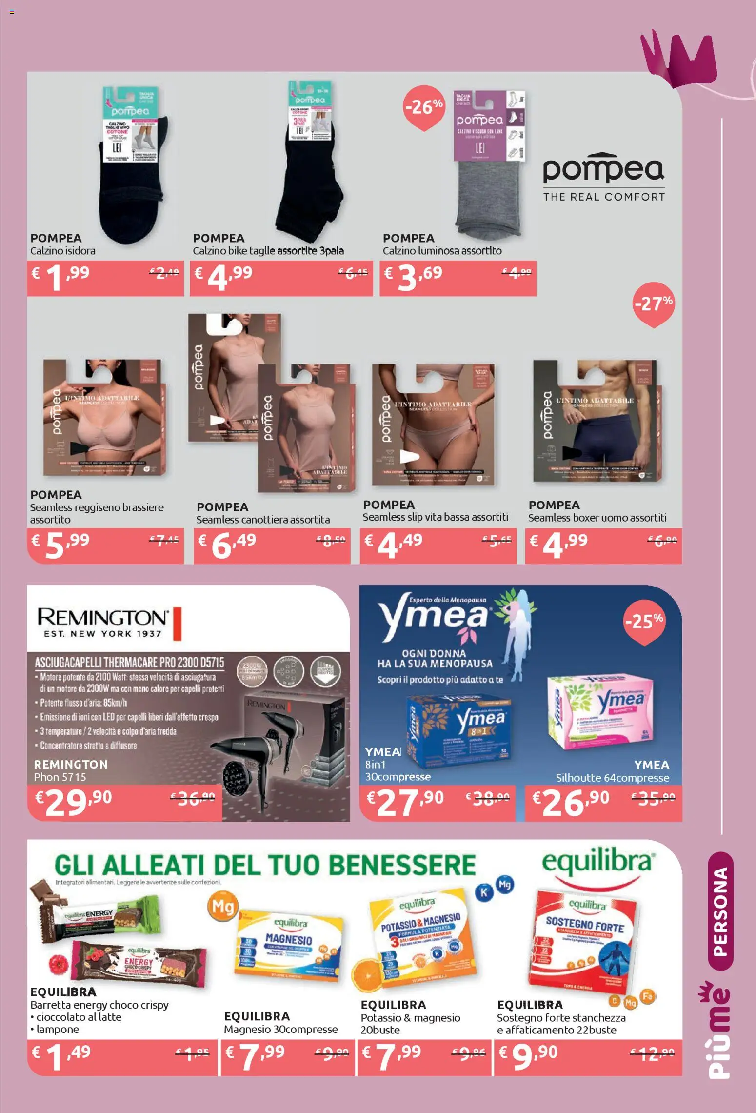 Volantino IperSoap del 09.03.2026 | Pagina: 21 | Prodotti: Tè, Slip, The, Asciugacapelli