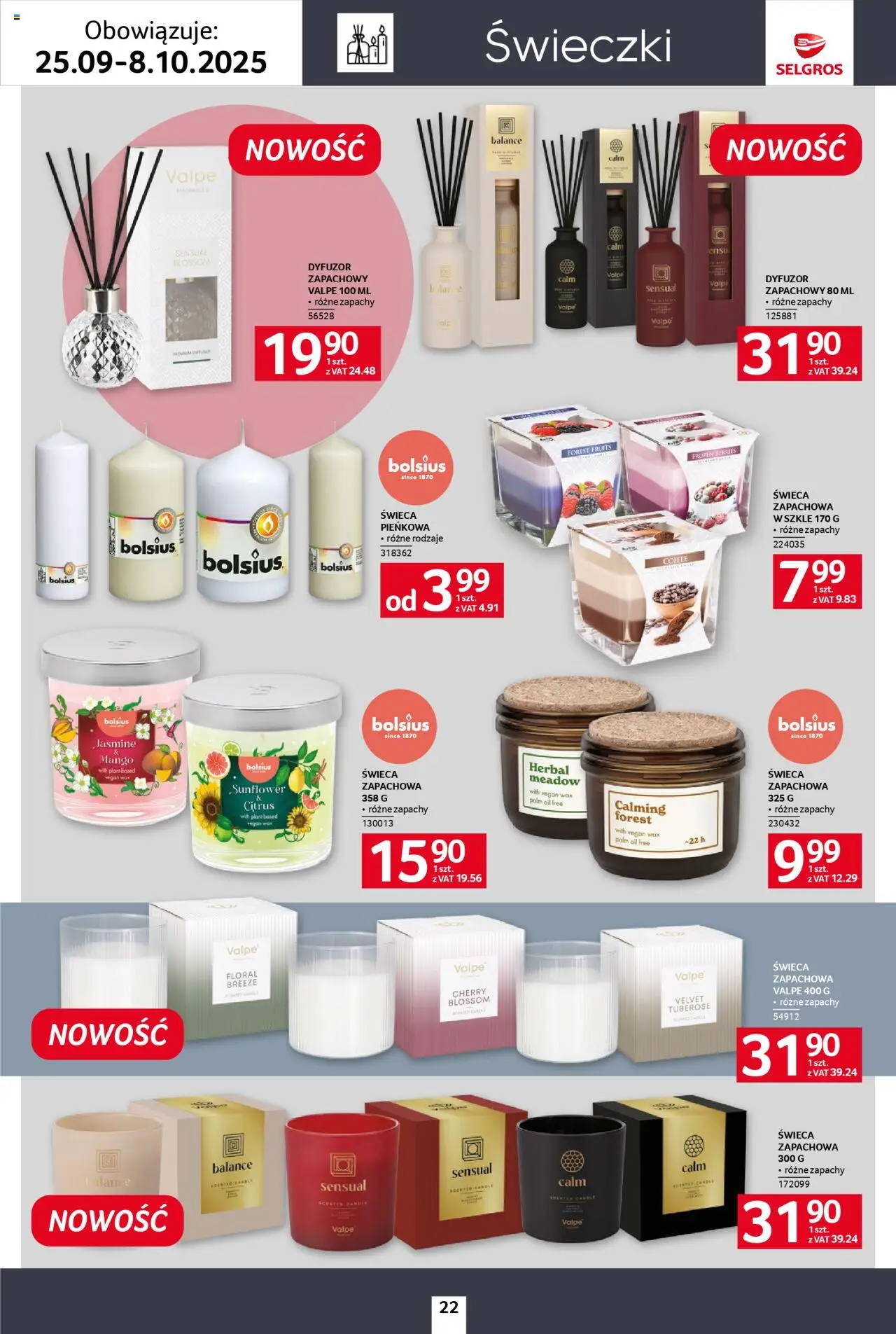 Selgros cash&carry Gazetka - Home&Deco od 25.09.2025 | Strona: 22 | Produkty: Mango