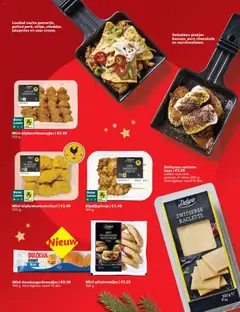 Zwitserse raclette-kaas, 200 g Zwitserse raclette-kaas. Lekker voor over groente of vlees. Verkrijgbaar vanaf 12 dec. - Voorbeeld van een folder van Lidl, geldig van 26.11.2025 | Pagina: 51