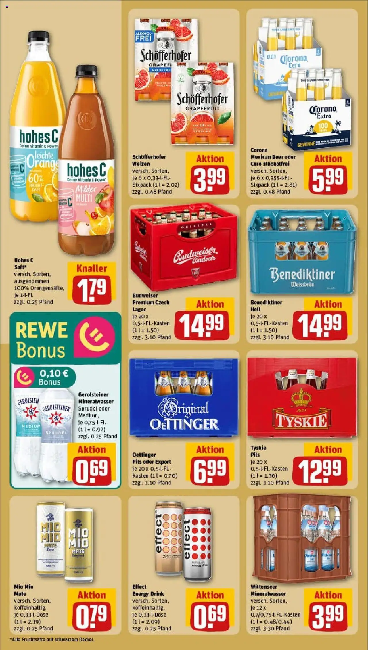 Rewe prospekt Süderbrarup	 - gültig ab dem 06.07.2025 | Seite: 20 | Produkte: Energy, Mio mio mate, Grapefruit, Gerolsteiner
