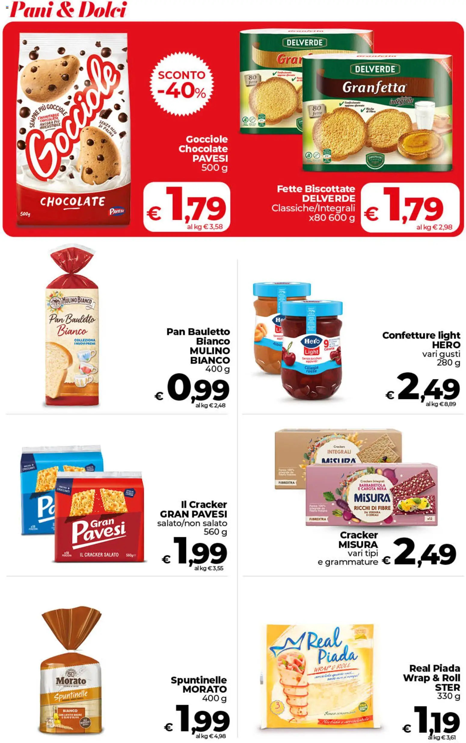 Volantino COOP del 17.03.2026 | Pagina: 28 | Prodotti: Cereali, Carota, Olio, Fette biscottate