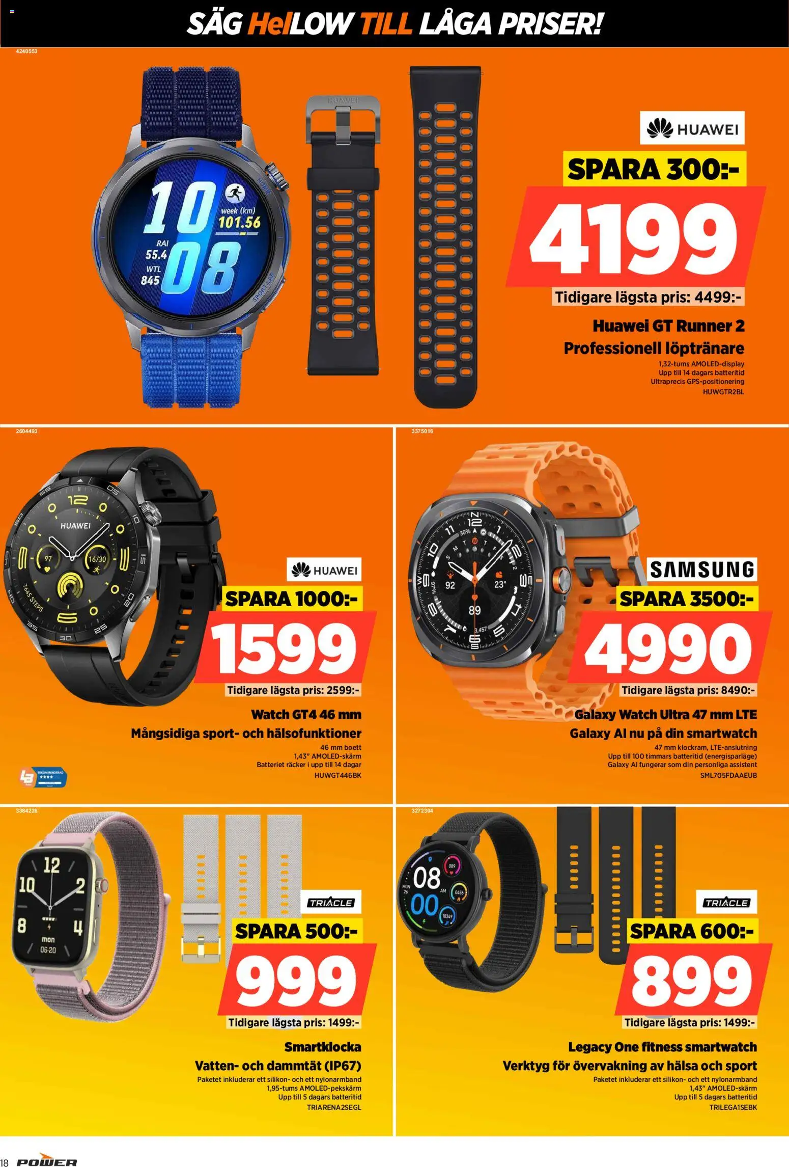 Power reklamblad aktuell från 23.09.2026 | Sida: 18 | Produkter: Såg