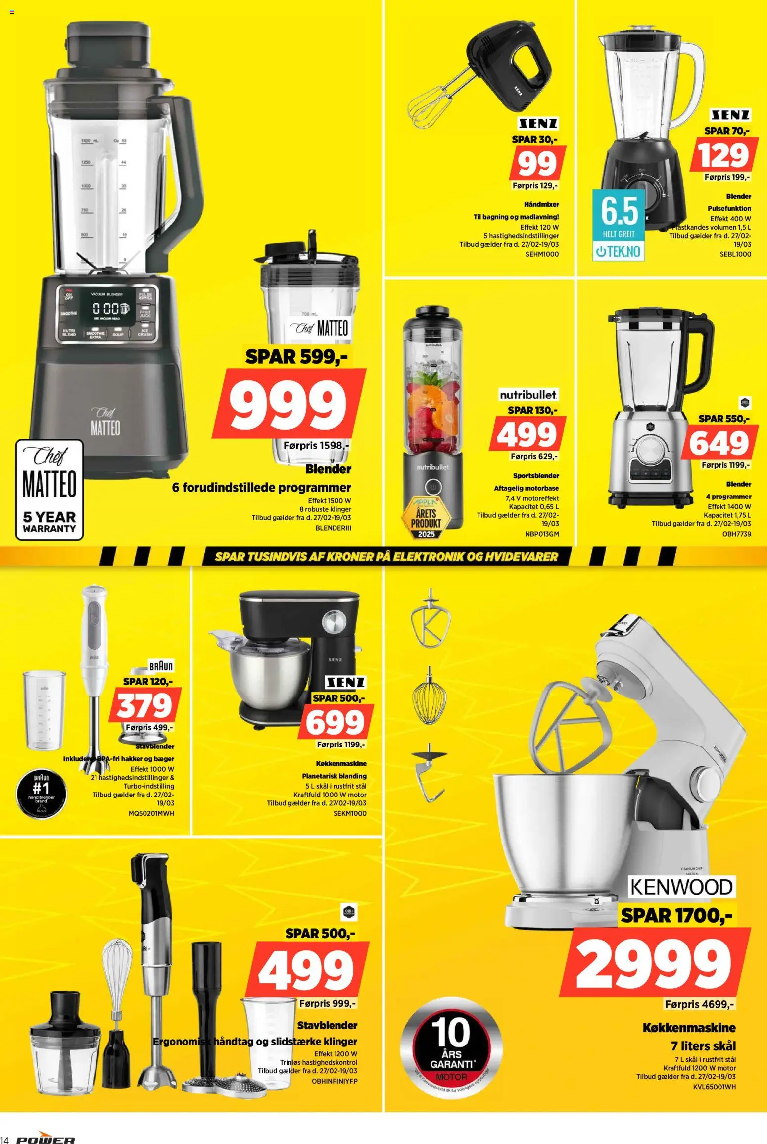 Power tilbudsavis – gyldig fra 27.02.2026 | Side: 14 | Produkter: Juice