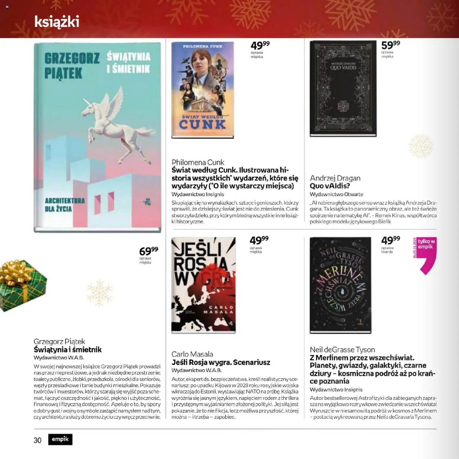 Empik promocje - Xmas Ksiazki od 26.11.2025 | Strona: 30