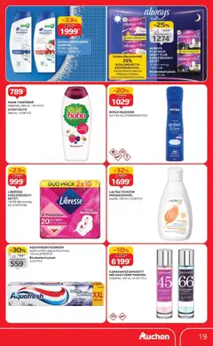 Auchan akciós ujság - amely érvényes a következő dátumtól: 18.09.2025 | Oldal: 19