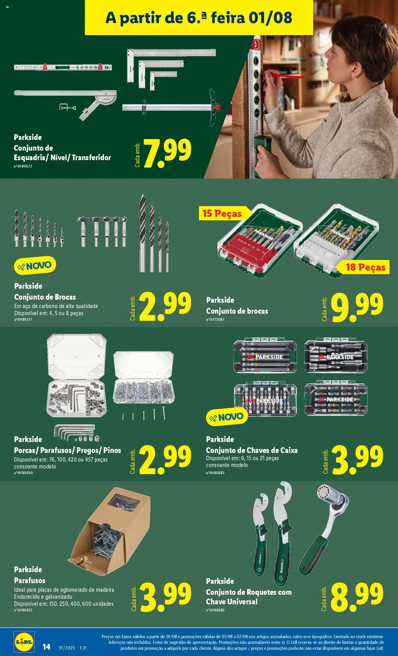 Lidl Novidades │ válido de 28.07.2025 | Página: 14 | Produtos: Caixa