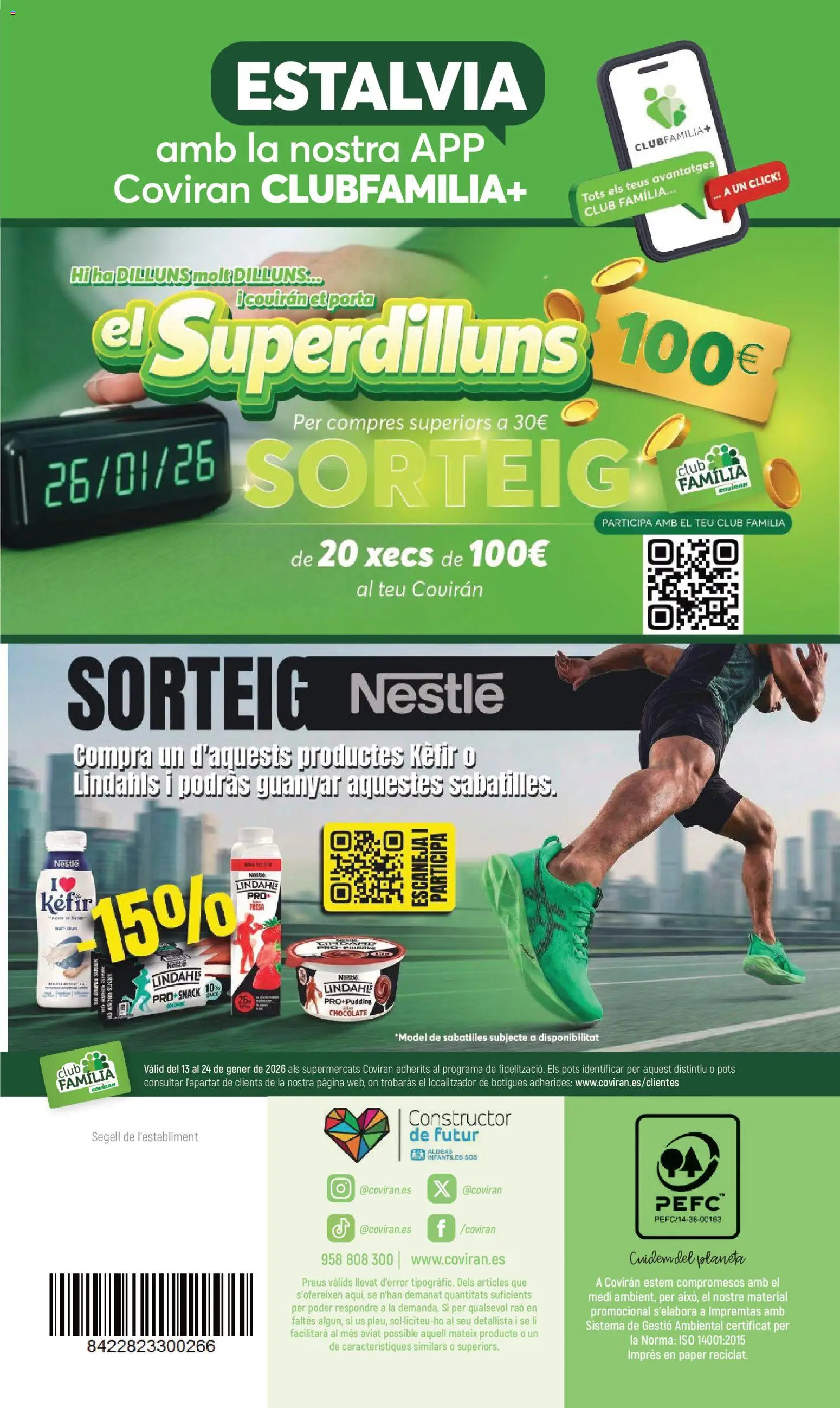 Coviran - Barcelona │ válido desde el 13.01.2026 | Página: 16 | Productos: Chocolate