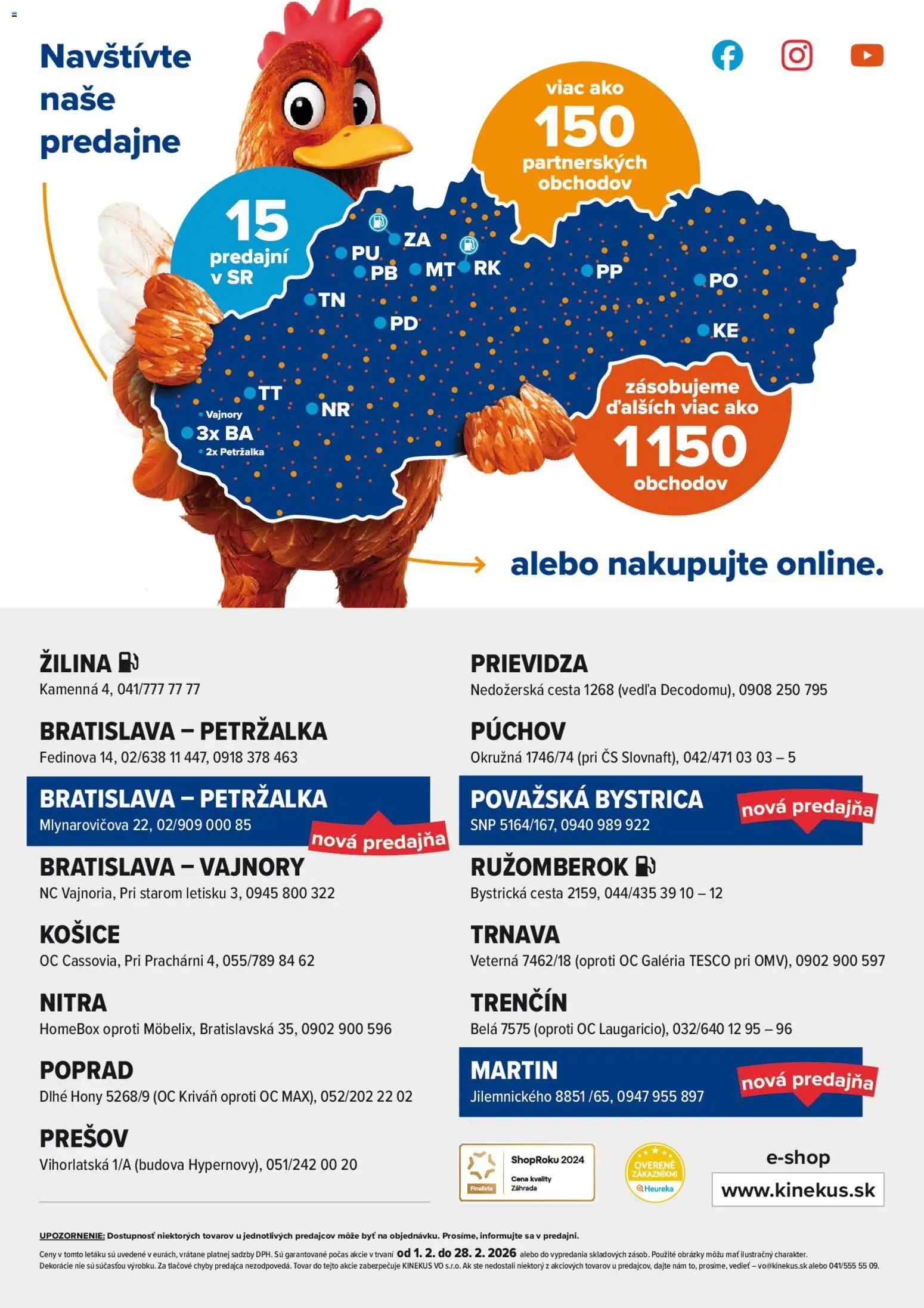 Nové Kinekus akcie – leták je platný od 01.02.2026 | Strana: 32