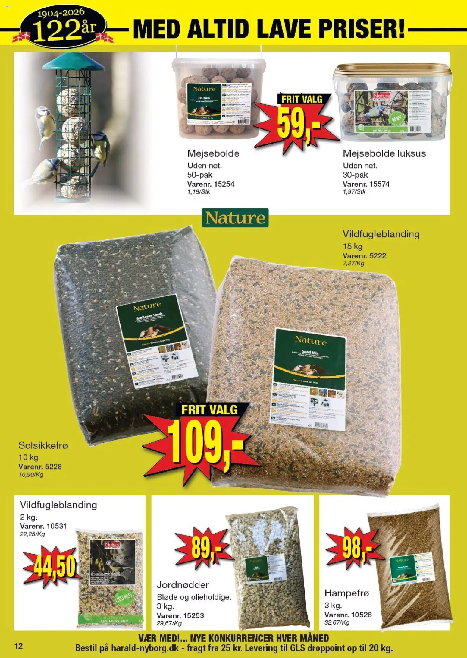 Harald Nyborg tilbudsavis – gyldig fra 23.04.2026 | Side: 12 | Produkter: Jordnødder