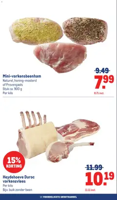 Makro folder - Voorbeeld van een folder van Makro, geldig van 25.03.2026 | Pagina: 16 | Producten: Varkensvlees