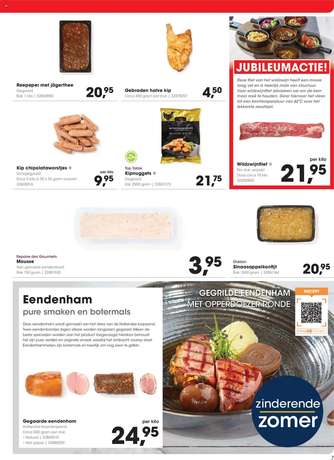  | Pagina: 7 | Producten: Kisperec, Chicken Nuggets, Kip, Peper