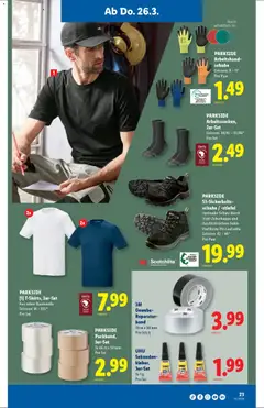 Lidl aktionen ab 26.03.2026 gültig | Seite: 23 | Produkte: Stiefel