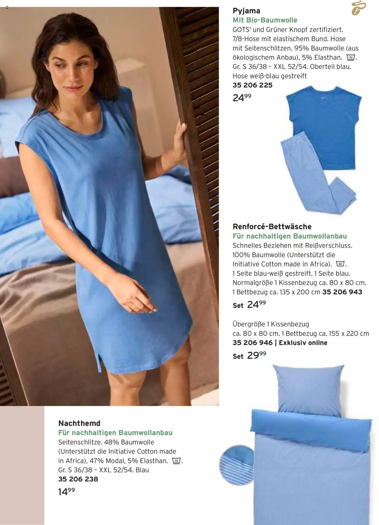 Prospekt Tchibo Ein Gefühl von Leichtigkeit - gültig ab dem 23.07.2025 | Seite: 9 | Produkte: Hose, Pyjama