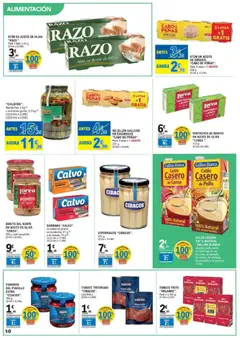 Vista previa E.Leclerc folleto válido desde el 05.11.2025 | Página: 10 | Productos: Carne de pollo, Aceite de girasol, Atún claro, Tomate triturado