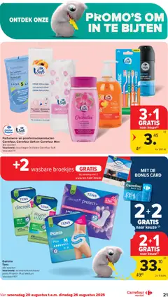  | Pagina: 21 | Producten: Mars, Pads, Crème, Douchegel