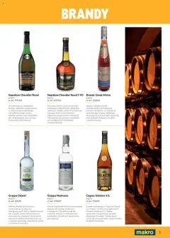 Makro Gazetka - Smak Chill&Fun od 01.08.2025 | Strona: 5 | Produkty: Koniak, Grappa, Alkohol
