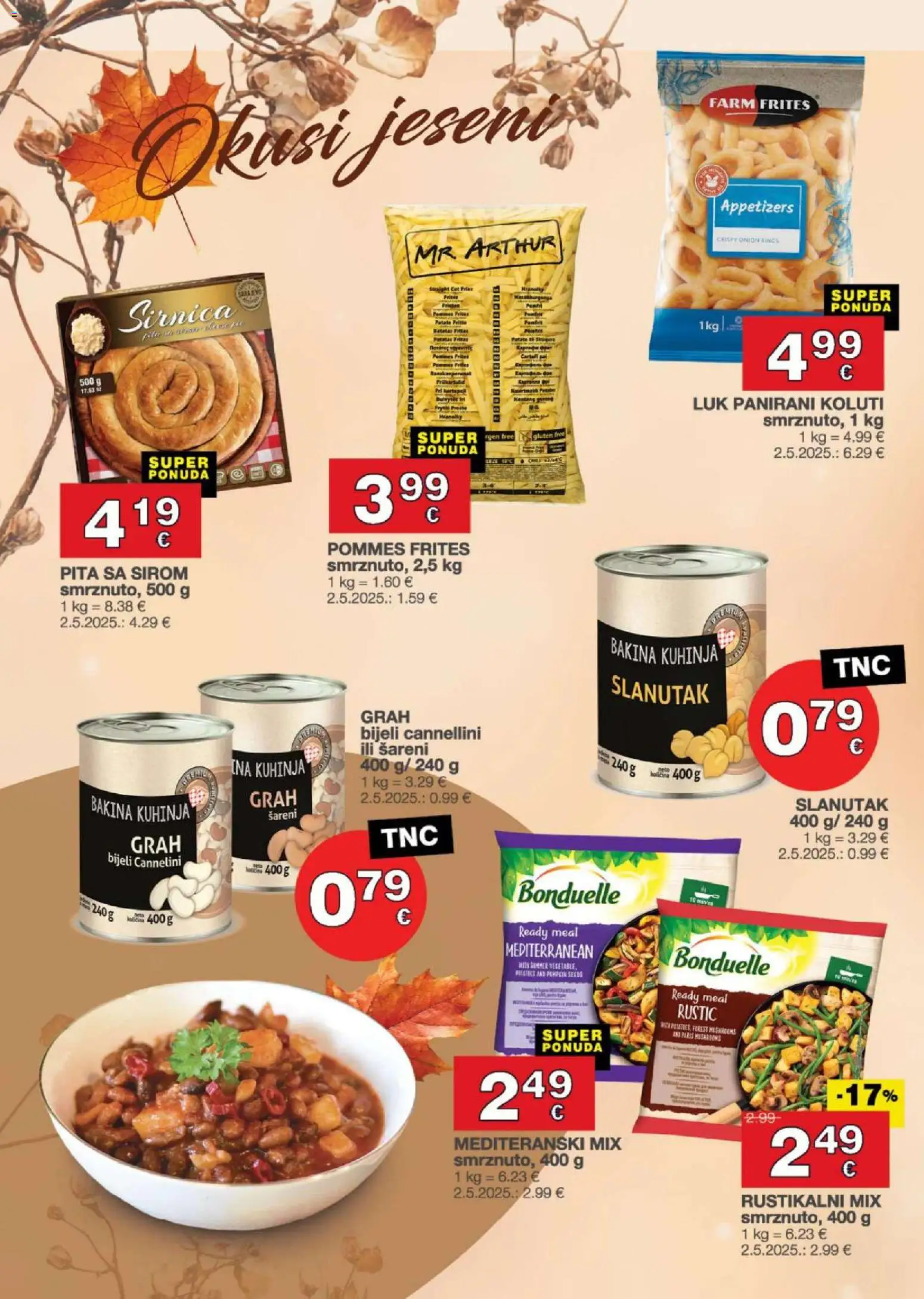 Stanić Diskont katalog | vrijedi od 13.11.2025 | Stranica: 6 | Proizvodi: Pita, Luk, Kuhinja, Slanutak