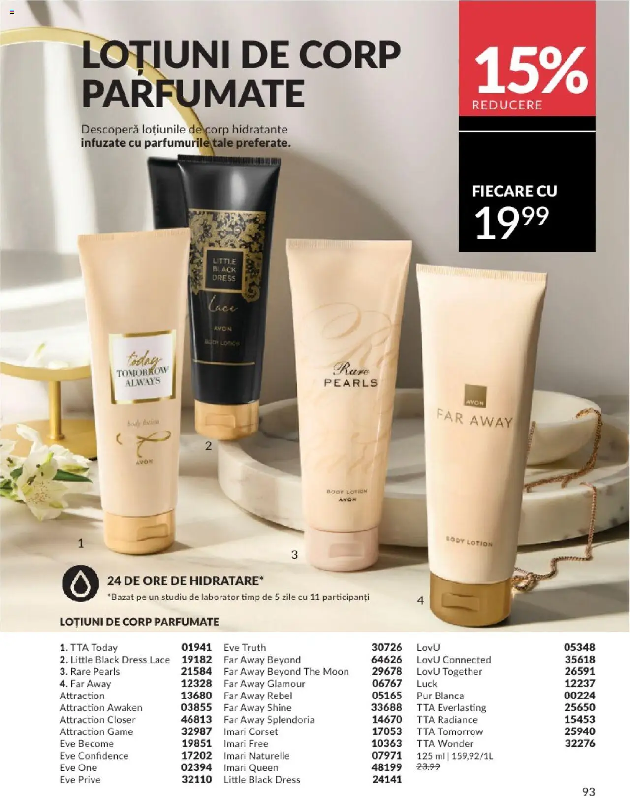 Catalog Avon - 08 2025 – valabil de la 01.08.2025 | Pagină: 93 | Produse: Body