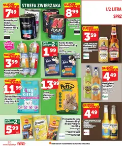 Pogląd oferty "Topaz Gazetka" - ważna od 29.01.2026 | Strona: 20 | Produkty: Baton, Karma dla psa, Piwo, Wołowina