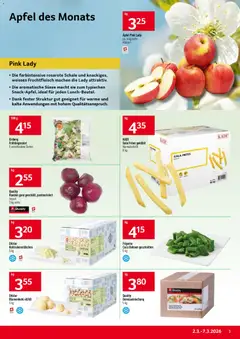 Prodega Aktionen ab 02.03.2026 gültig | Seite: 3 | Produkte: Äpfel, Blumenkohl, Demlik