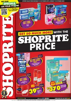 Shoprite specials catalogue – valid from 13.10.2025