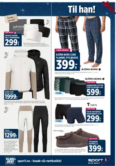 Forhåndsvisning av Sport 1 kundeavis gyldig fra 01.12.2025 | Side: 3 | Produkter: Boxer, Суміш дитяча, Briefs, Pannebånd