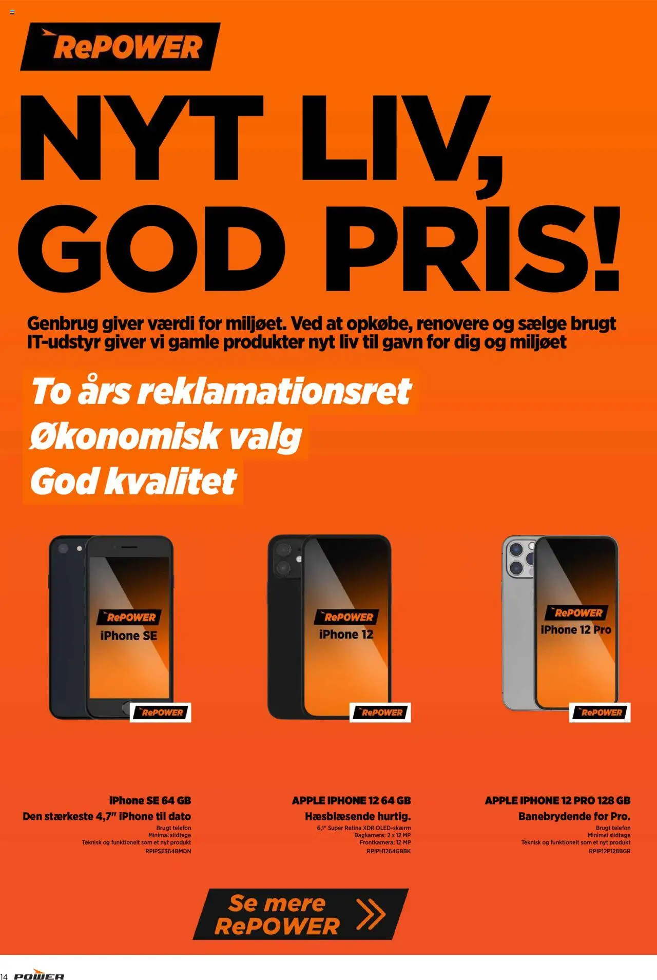 Power Tilbudsavis gyldig fra 20.06.2025 | Side: 14 | Produkter: Telefon, Søm
