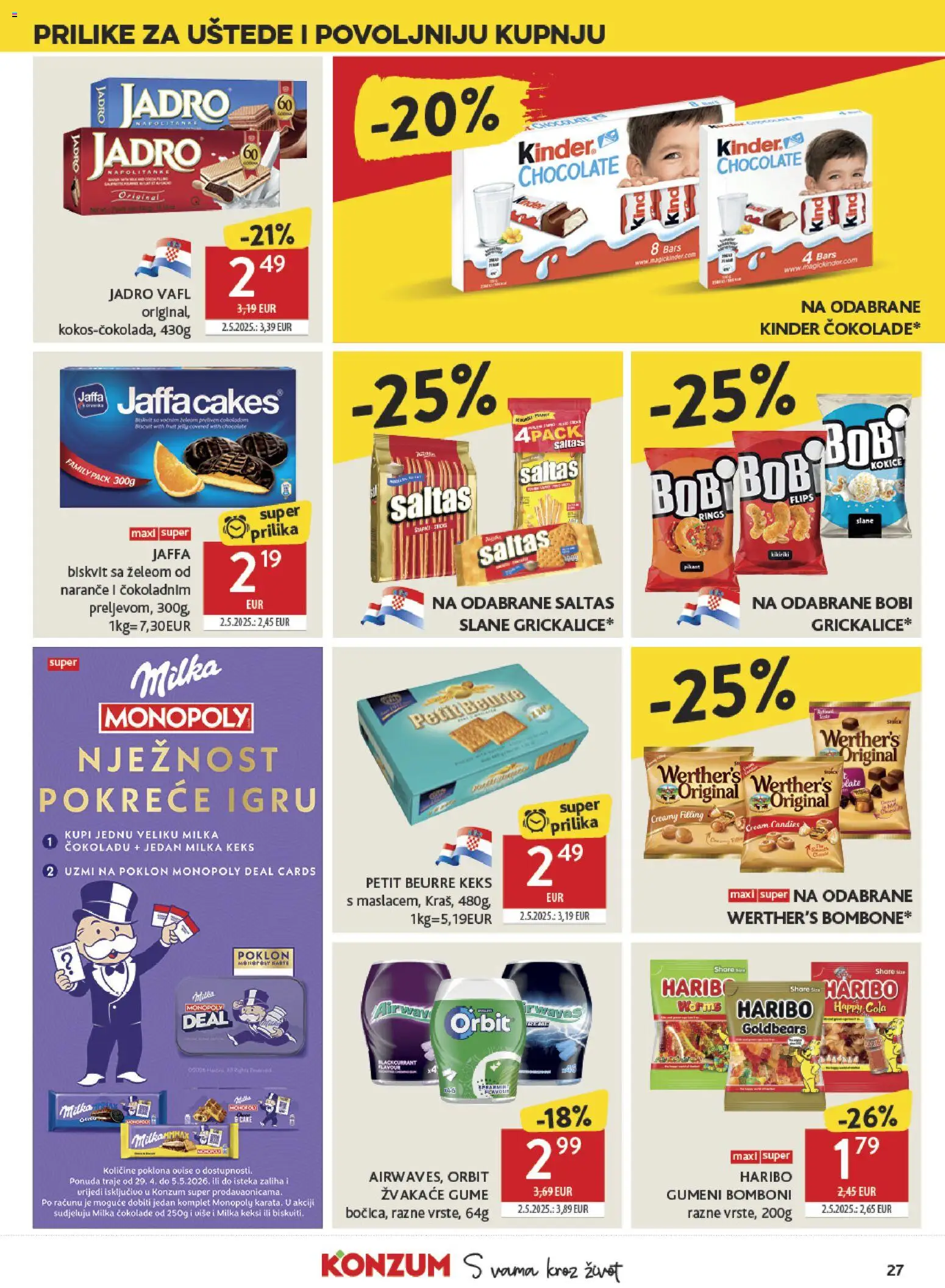 Konzum katalog | vrijedi od 29.04.2026 | Stranica: 27