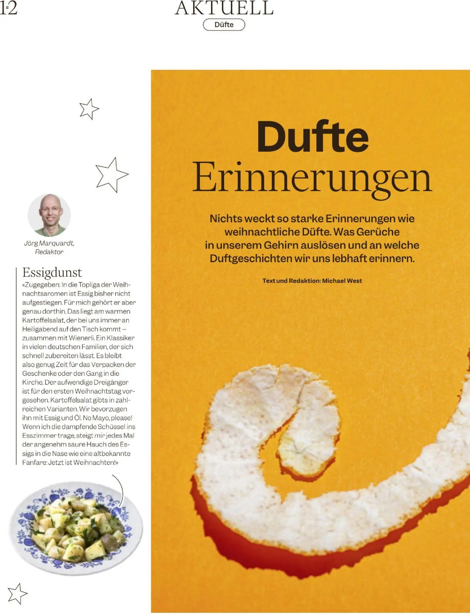 Migros Magazin – gültig ab 02.12.2025 | Seite: 12 | Produkte: Tisch, Essig