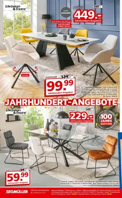 Segmüller Prospekt 	 – gültig ab 13.09.2025 | Seite: 14 | Produkte: Esstisch, Sofa, Couchtisch, Stuhl