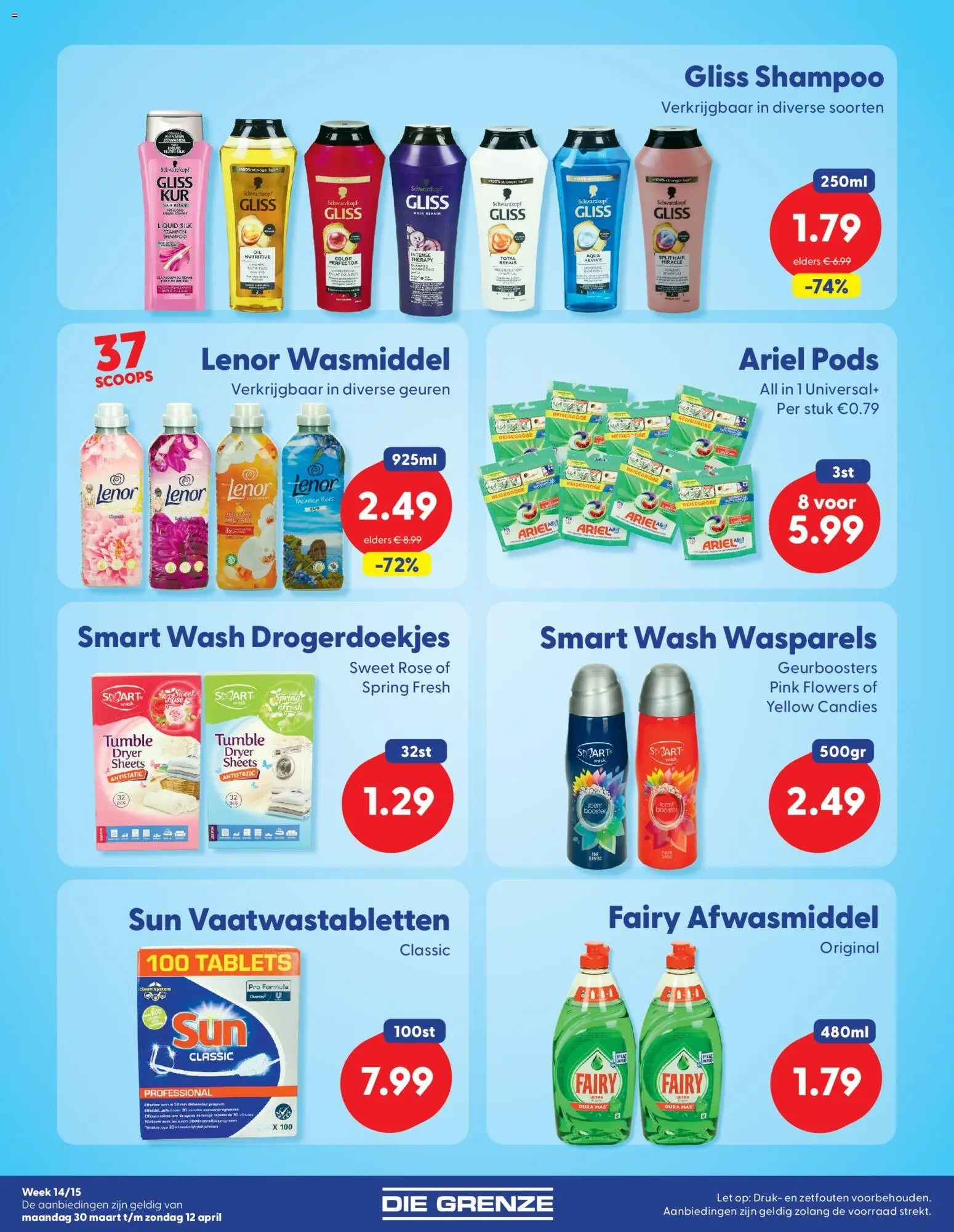 {H1} | Pagina: 8 | Producten: Wasmiddel, Geuren, Afwasmiddel, Shampoo