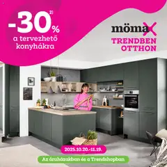 Mömax Akciós újság - amely érvényes a következő dátumtól: 20.10.2025