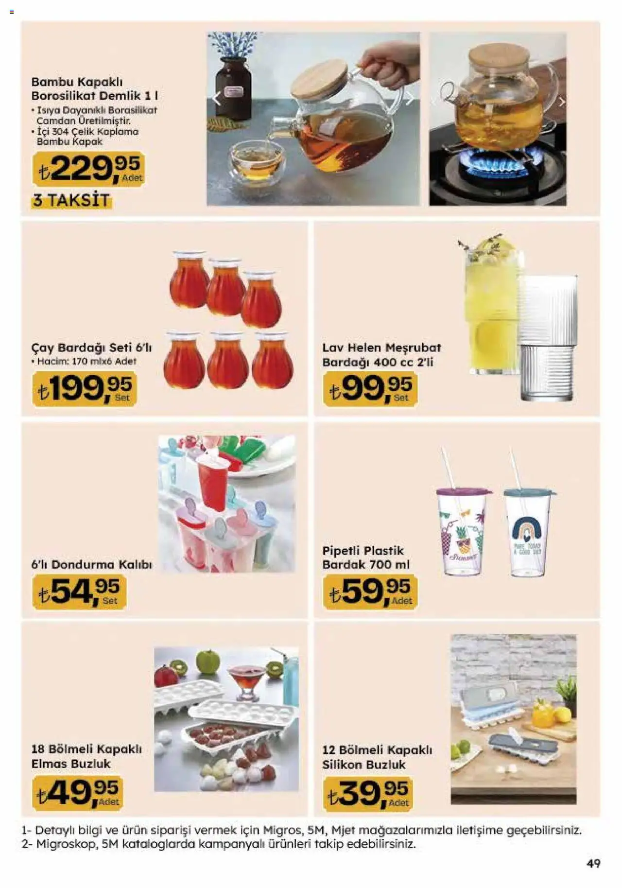 Migros Katalog - 5M Migroskop Dijital - 22.05.2025 tarihinden itibaren geçerlidir | Sayfa: 140 | Ürünler: Çay, Zselatin, Çay bardağı, Demlik