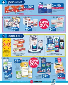 Clicks specials catalogue – valid from 25.02.2026 | Page: 22 | Products: Cough syrup, Lozenges, Syrup