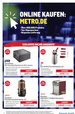 Metro  Online: Wochen-Angebote ab 10.11.2025 gültig
