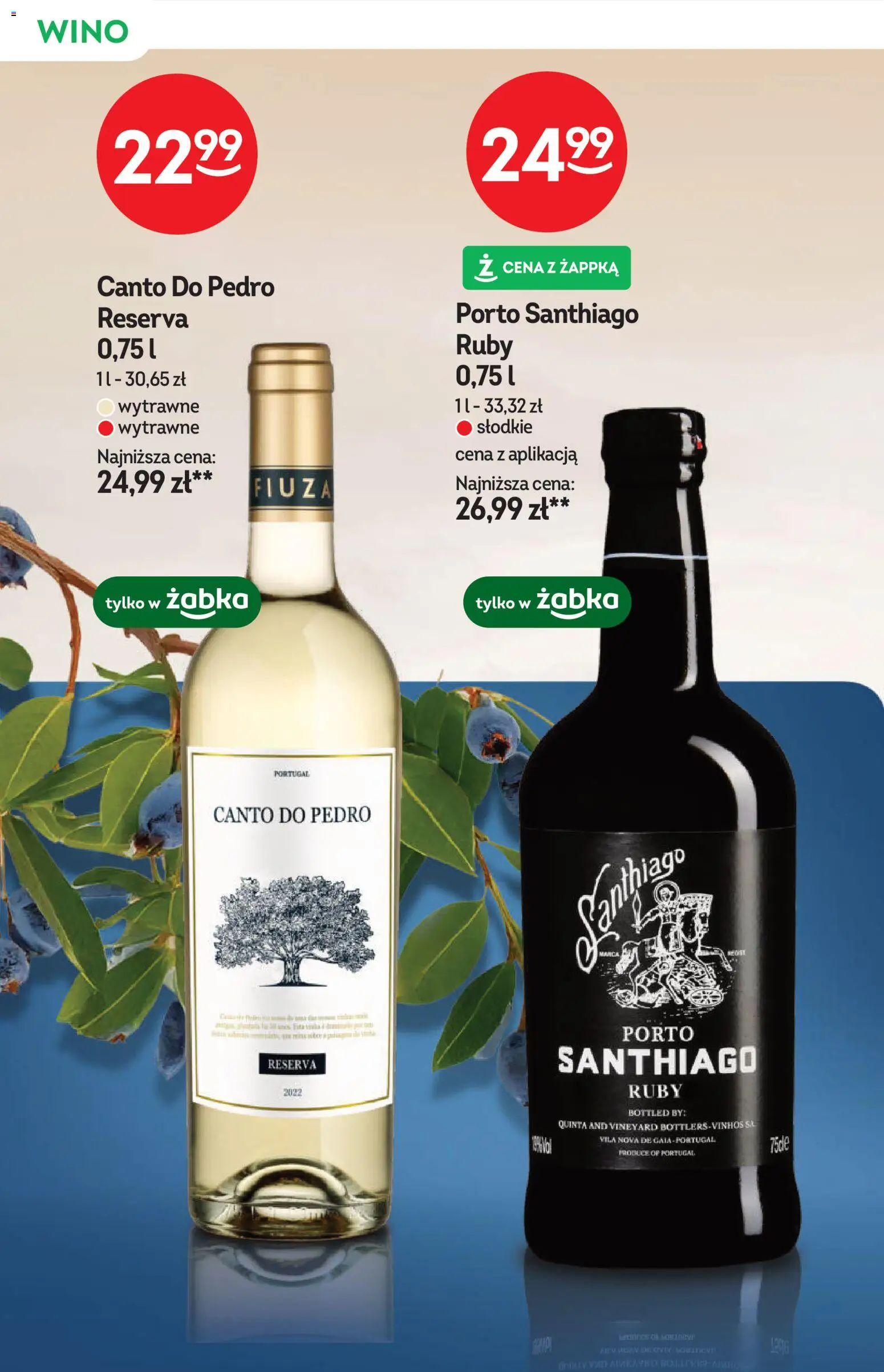 Żabka Gazetka - Katalog win od 18.02.2026 | Strona: 12 | Produkty: Wino