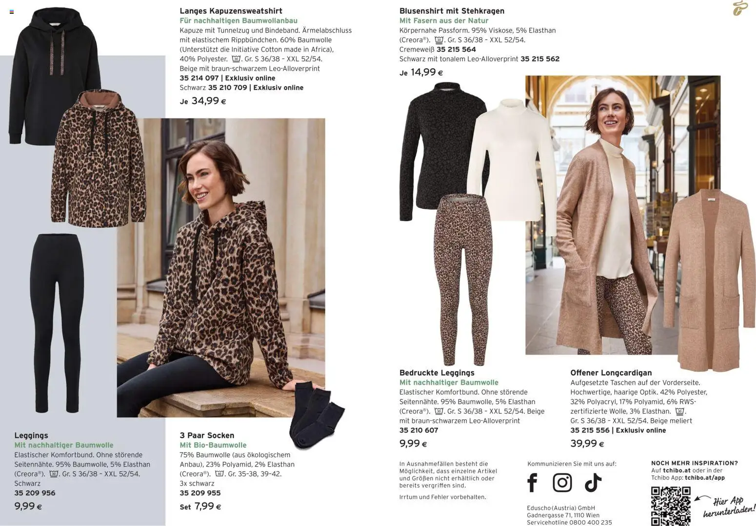 Tchibo Eduscho - Tchibo Magazin gültig ab 28.01.2026 | Seite: 13 | Produkte: Socken, Leggings