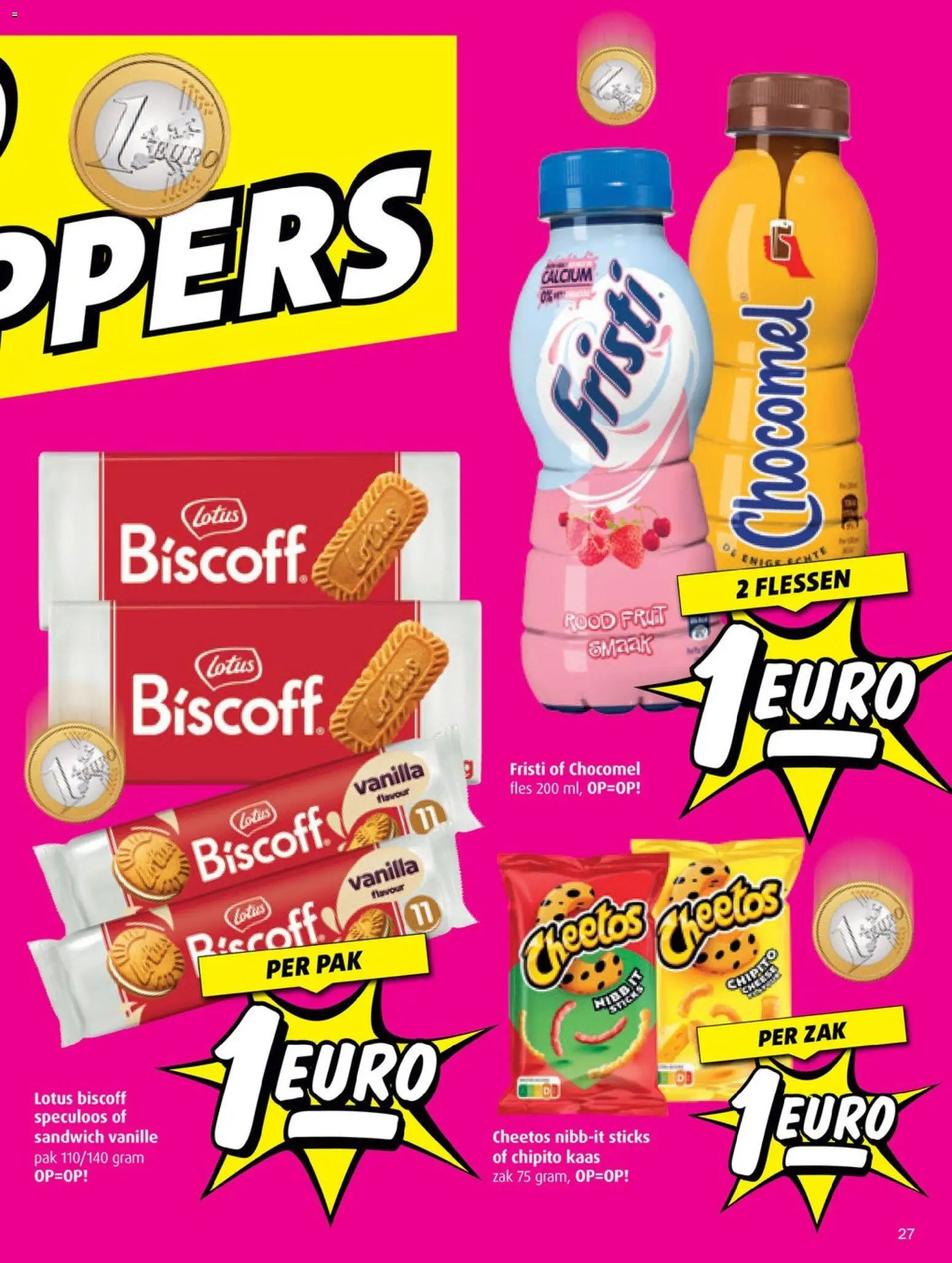 {H1} | Pagina: 27 | Producten: Kaas, Zak, Pavilon, Cheetos